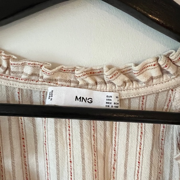 Mango maxi tiered dress - Picture 4 of 4